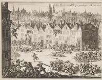 KG 16645a-b
<br/>
Bartholomëusnacht 1572
<br/>
<em>Luyken, Jan (1649-1712)</em>